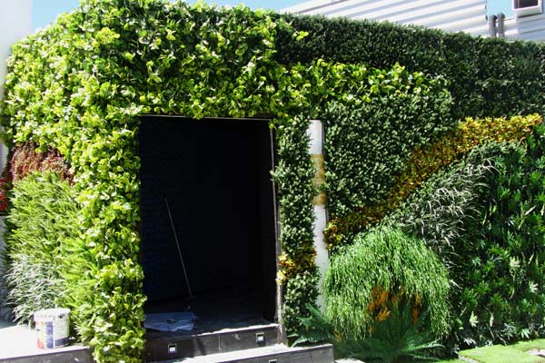 jardín vertical artificial