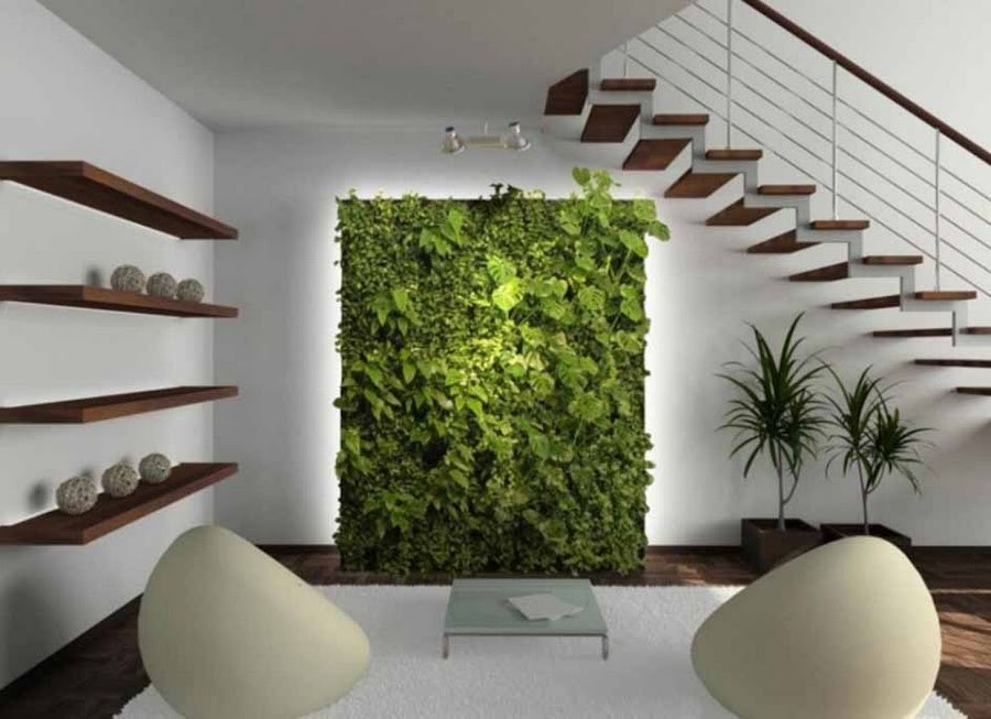 plantas artificiales para pared